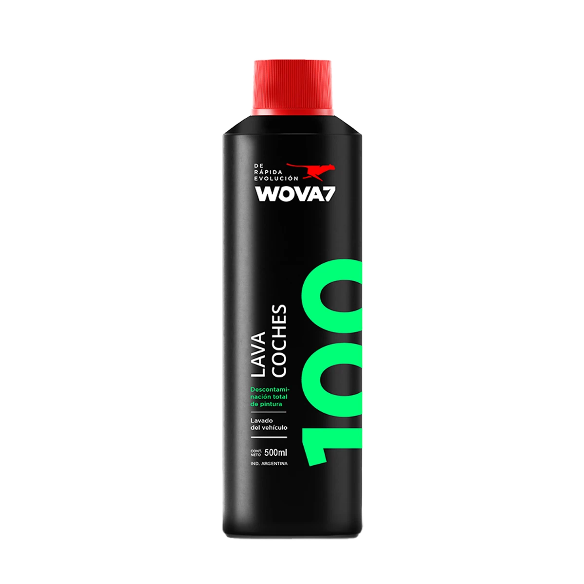 WOVA7 100 LAVA COCHES PREMIUM de 500ml SHAMPOO