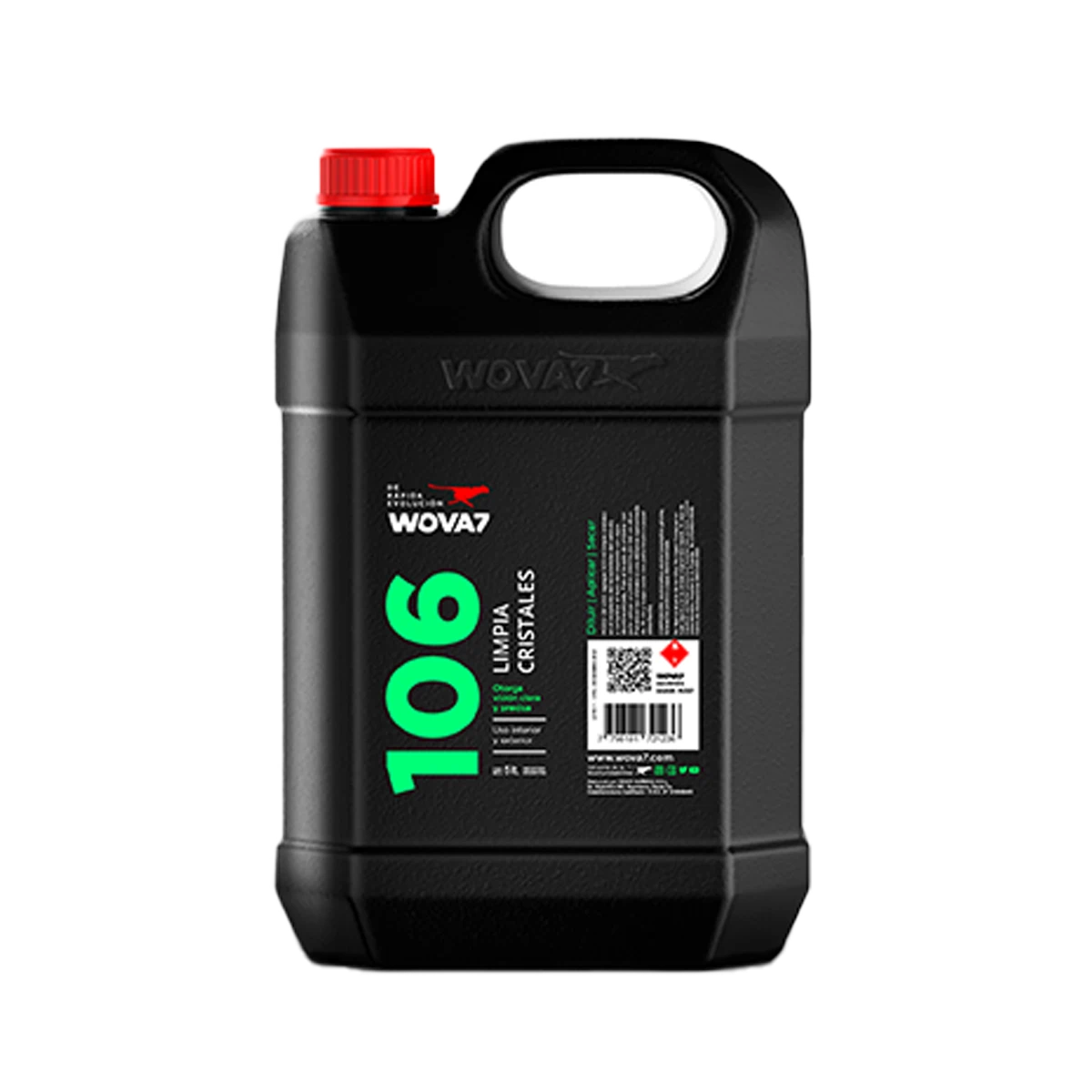 Wova7 106 Limpia Cristales 5L