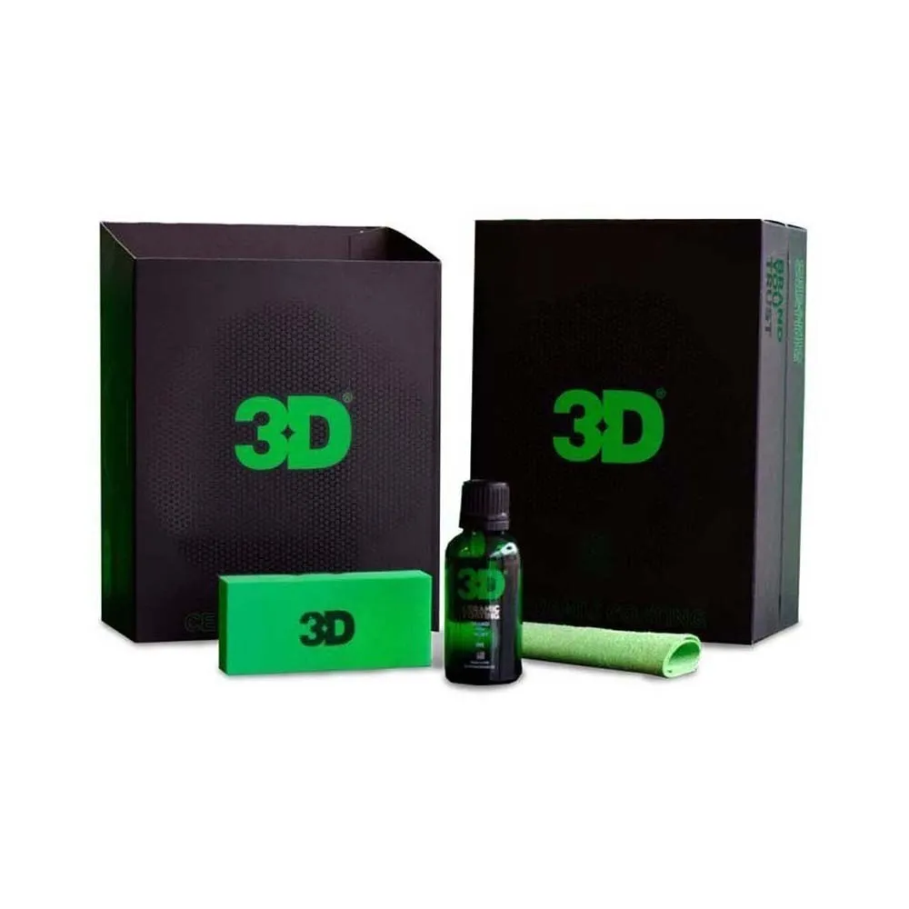 SELLADOR CERÁMICO 9H CERAMIC COATING 30 ML 3D