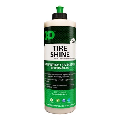3D Tire Shine (revividor neumaticos y plasticos)