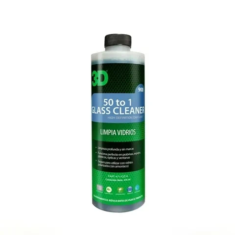 3D 50 To 1 Glass Cleaner (limpia vidrios)