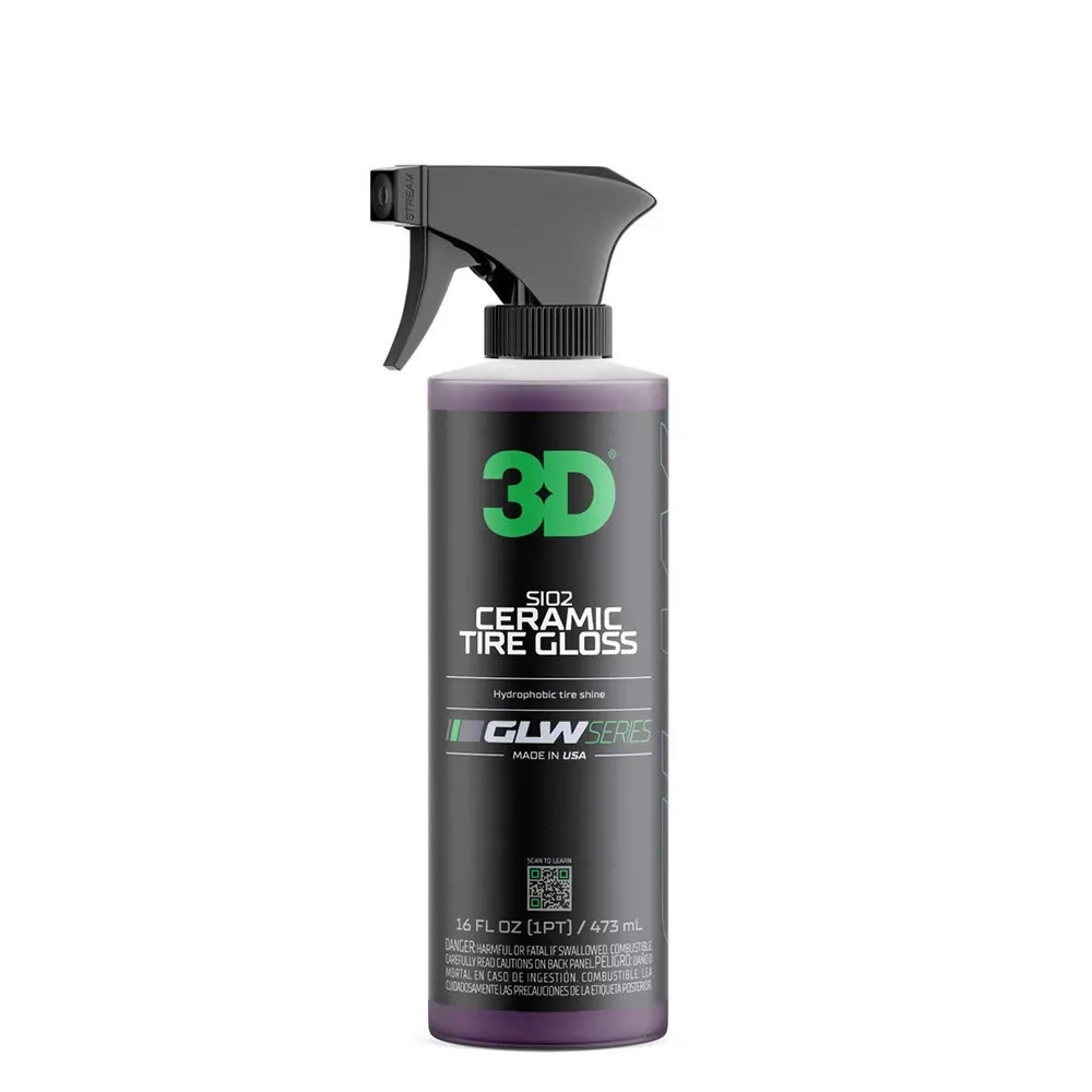 3D GLW Ceramic Tire Gloss 500ml (Acondicionador cerámico)