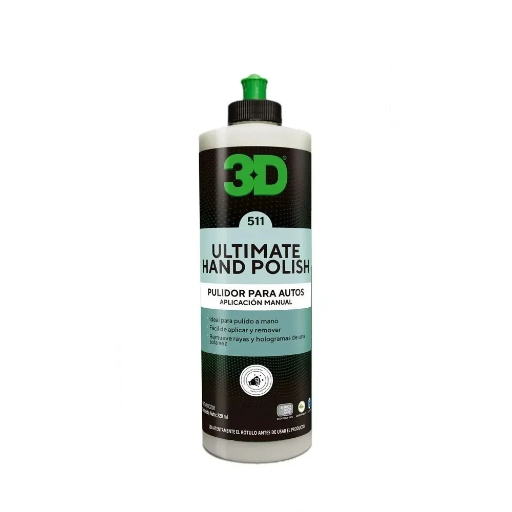 3D Ultimate Hand Polish 16 oz (Pulimento manual)