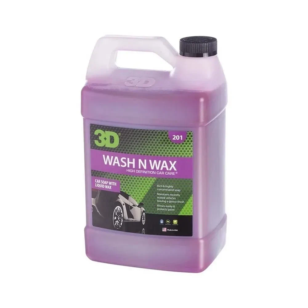 3D Wash N Wax 4L (Shampoo con cera)