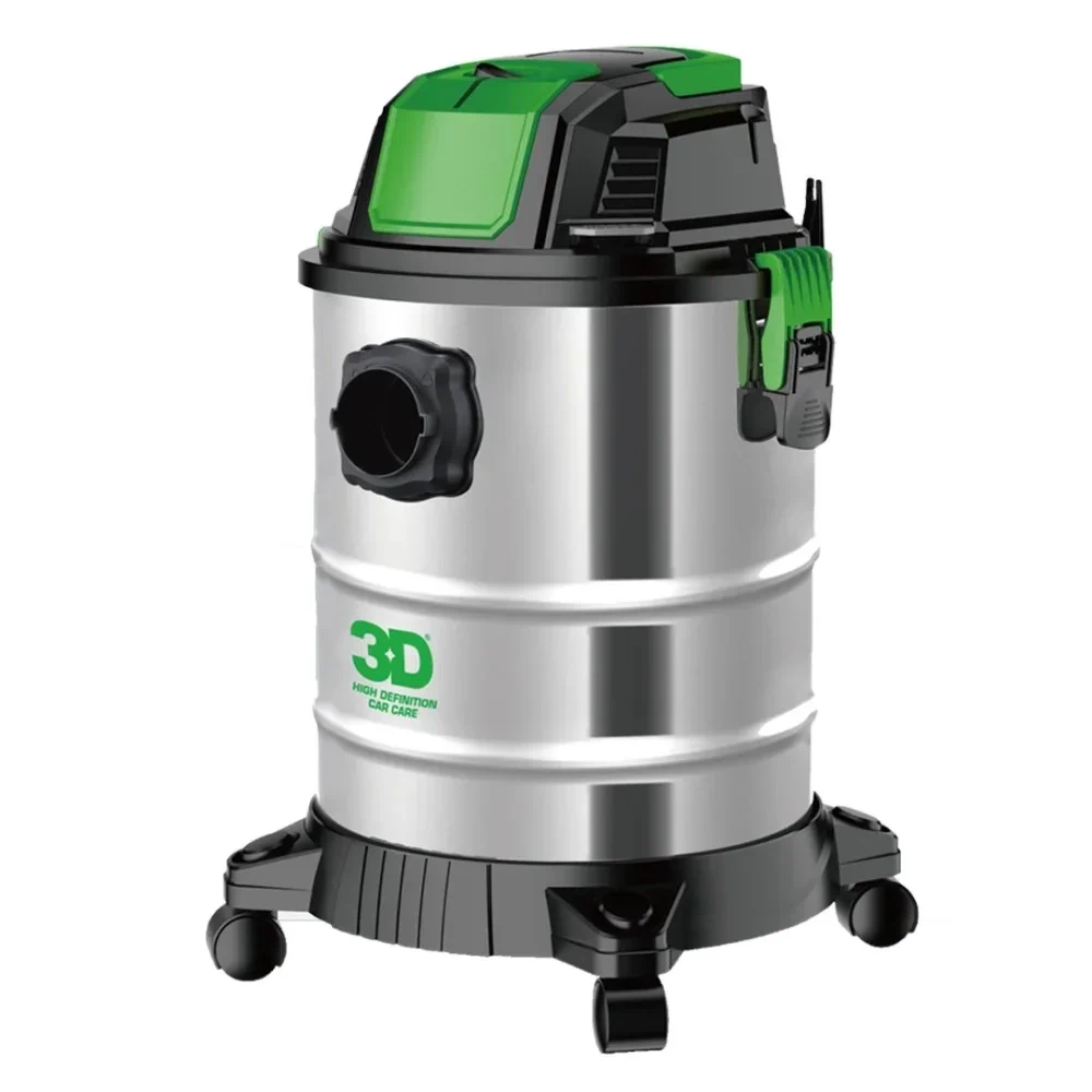 ASPIRADORA INDUSTRIAL PROFESIONAL 3D SECO Y HÚMEDO 20 LITROS 1200W CON SOPLADOR