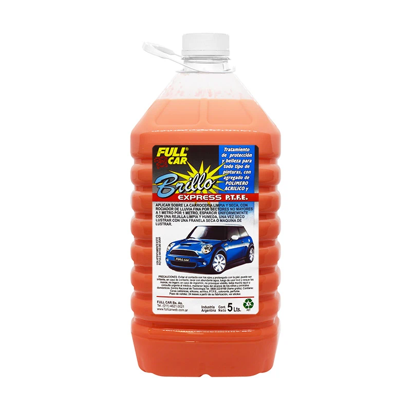 BRILLO EXPRESS PTFE 5L COSMETICA AUTOMOTOR FULL CAR