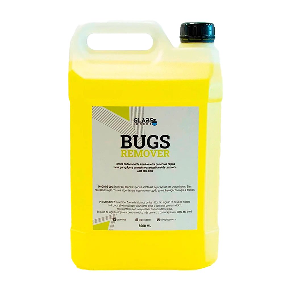 BUGS REMOVER REMOVEDOR DE INSECTOS BIDÓN 5L GLABS