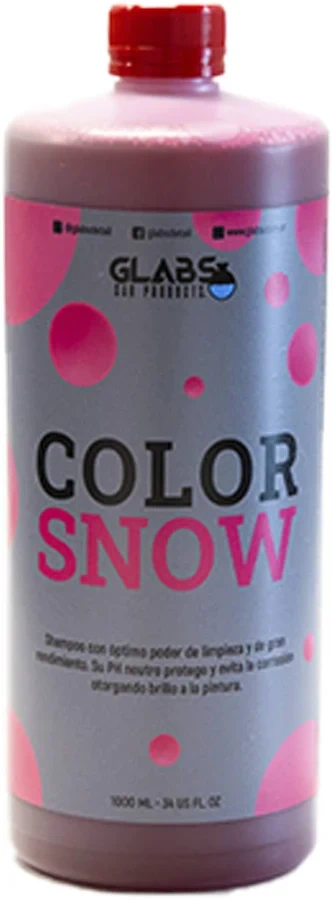 COLOR SNOW ROSA SHAMPOO PH NEUTRO 1L GLABS