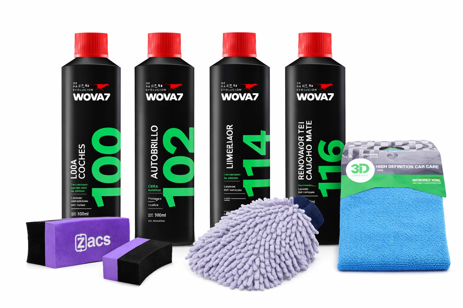 Combo Wova7 Completo - Limpieza y Protección