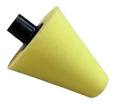 CONO DE PULIDO FINISH AMARILLO PARA MÁQUINA ROTATIVA OVERCARS