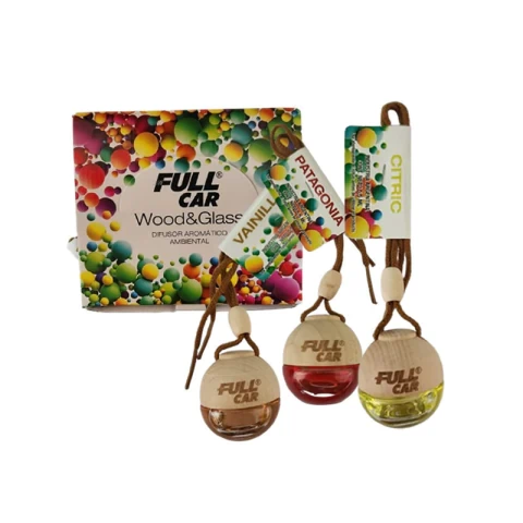 DIFUSOR WOOD AND GLASS FULL CAR