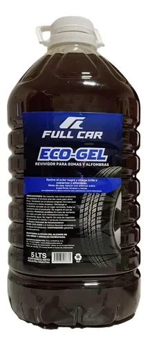 ECOGEL REVIVIDOR DE CUBIERTAS Y ALFOMBRAS 5 LITROS FULL CAR