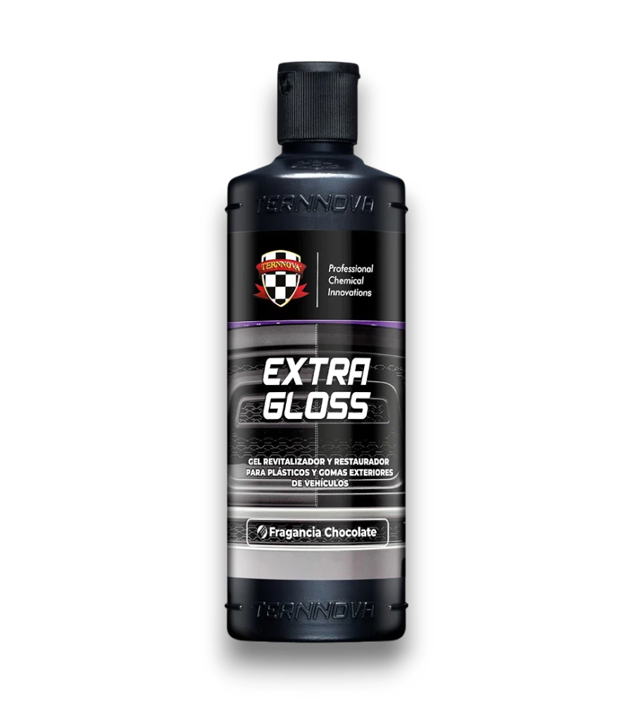 EXTRA GLOSS RESTAURADOR DE PLASTICOS Y GOMAS 236ML TERNNOVA