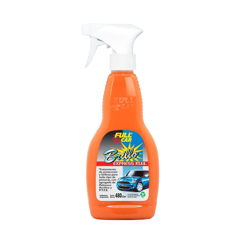 BRILLO EXPRESS PTFE ATOMIZADOR 480CC COSMETICA AUTOMOTOR FULL CAR
