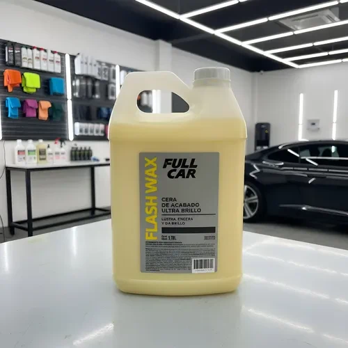 FLASH WAX 3.78L CERA LIQUIDA CARNAUBA ULTRA BRILLO FULL CAR