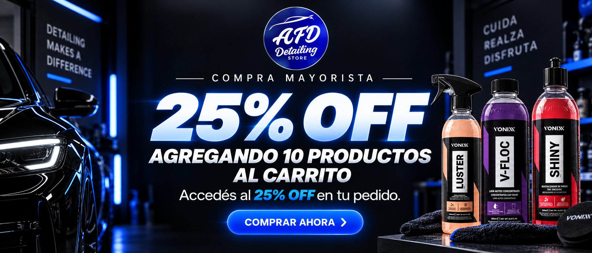 Venta mayorista: precios especiales para revendedores y lavaderos