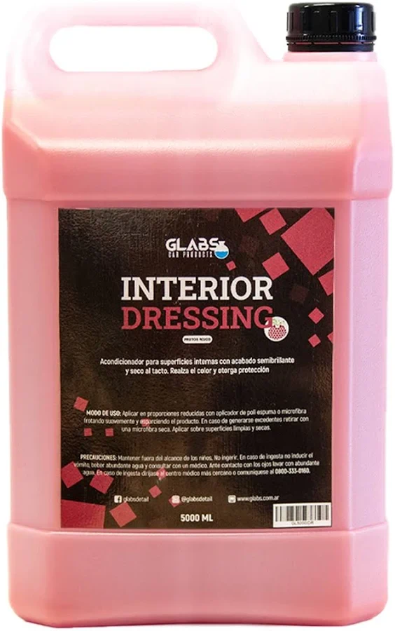INTERIOR DRESSING FRUTOS ROJOS ACONDICIONADOR DE INTERIORES BIDÓN 5L GLABS