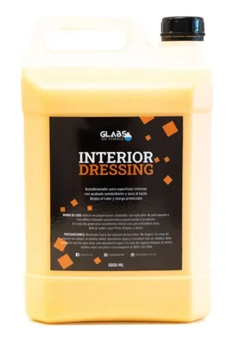 INTERIOR DRESSING VAINILLA ACONDICIONADOR DE INTERIORES BIDÓN 5L GLABS