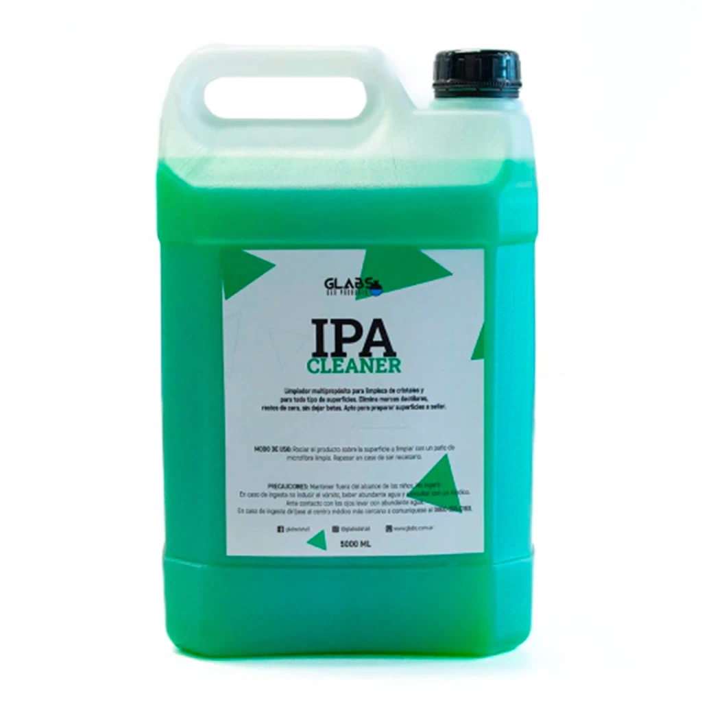 IPA CLEANER PREPARADOR DE SUPERFICIES BIDÓN 5L GLABS