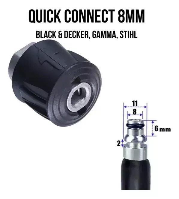 ADAPTADOR QUICK CONNECT M22 LAFFITTE