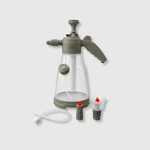 PULVERIZADOR ESPUMERO 2,6 LT CON CARGA LATERAL Y VÁLVULA 360° LAFFITTE