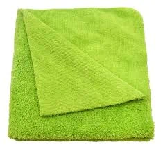 MICROFIBRA 500 GSM VERDE 40x40 CORTE LÁSER PELO CORTO/LARGO OVERCARS