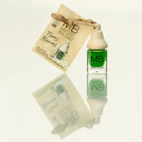 PERFUME COLGANTE MYSTIC BALSAM FLORES BLANCAS