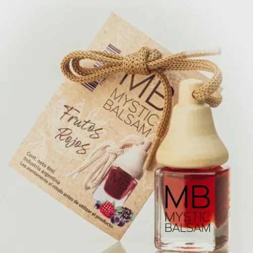 PERFUME COLGANTE MYSTIC BALSAM FRUTOS ROJOS
