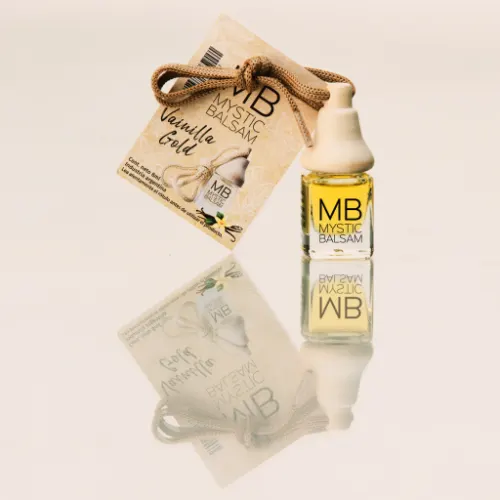 PERFUME COLGANTE MYSTIC BALSAM VAINILLA GOLD