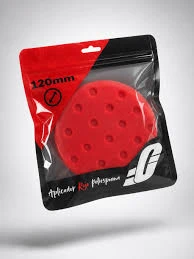 APLICADOR DE POLIESPUMA ROJO GRANDE 120MM X 30MM OVERCARS