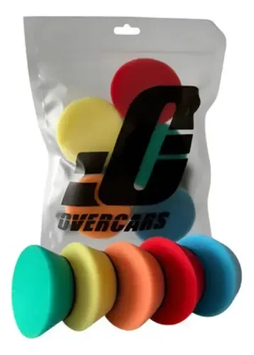 PACK X5 MINI PADS DE PULIDO 1” ALTOS DETAILING OVERCARS