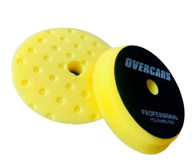 PAD ROTORBITAL DUAL ACTION CORTE ALTO AMARILLO 5” OVERCARS