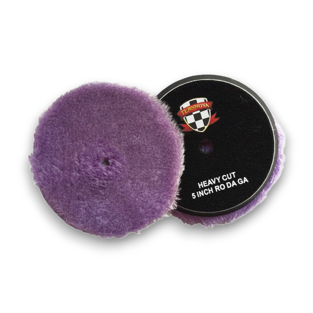 PAD CORDERO 5 PULGADAS PELO LARGO PURPURA CON INTERFASE TERNNOVA