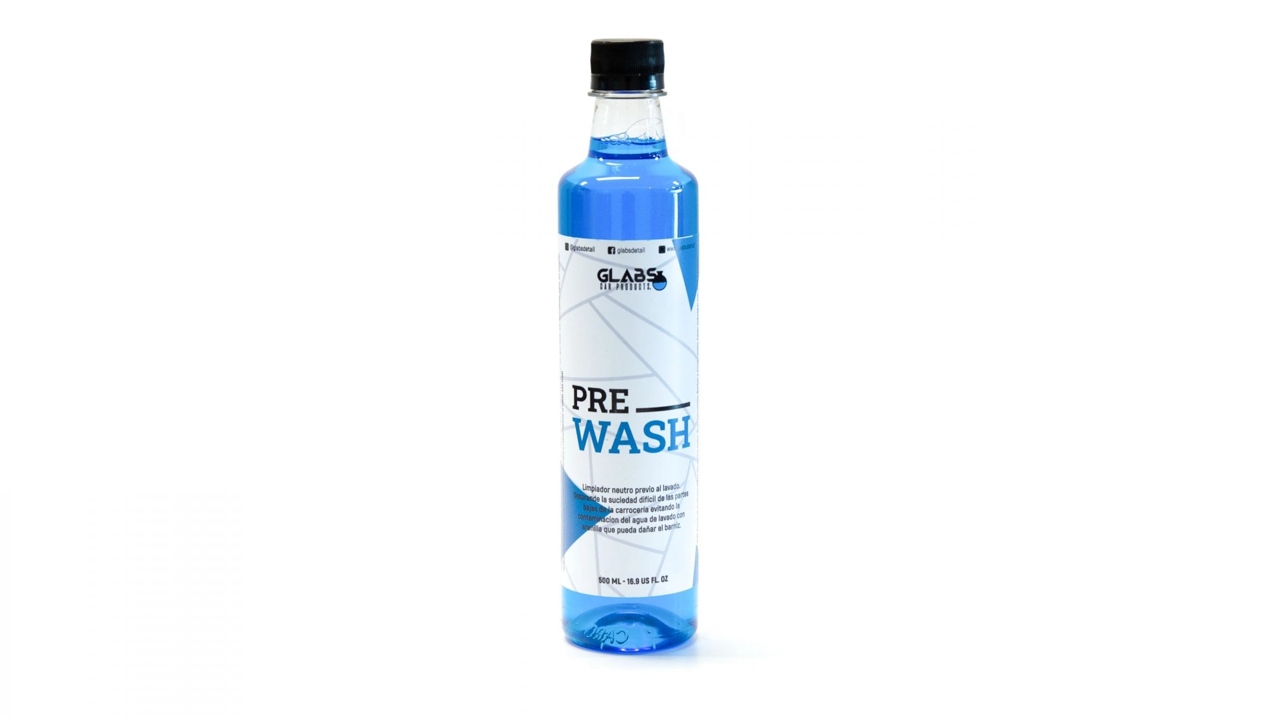 PRE WASH LIMPIADOR PRE LAVADO PH NEUTRO 500ML GLABS
