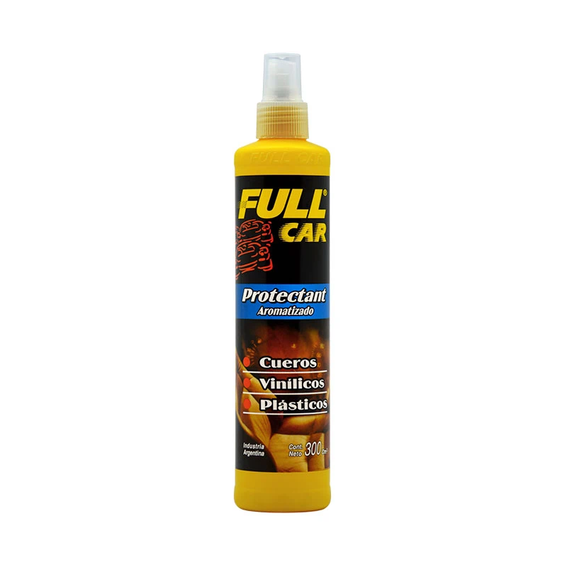 PROTECTANT HIDRATADOR Y ACONDICIONADOR AROMATIZADO SPRAY CUERO 300 CC FULL CAR