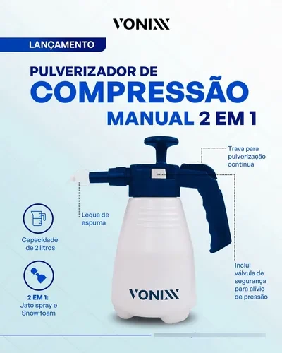 Pulverizador Compresión Manual Zen1 2L